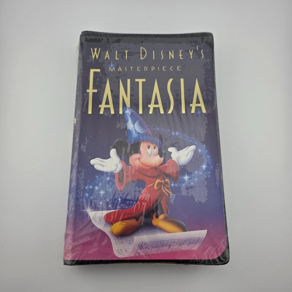 Fantasia (Walt‎ Disney's Masterpiece, 1991) Animation & Anime VHS Tape Sealed